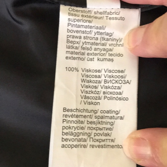 Venus Faux Leather Jacket Beaded Collar - Picture 5 of 6